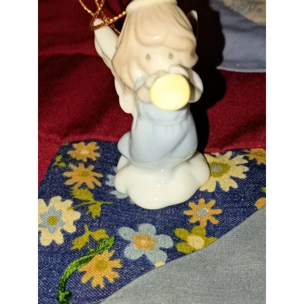 Precious Moments Joy to the World Angel 1996 Avon Christmas Ornament